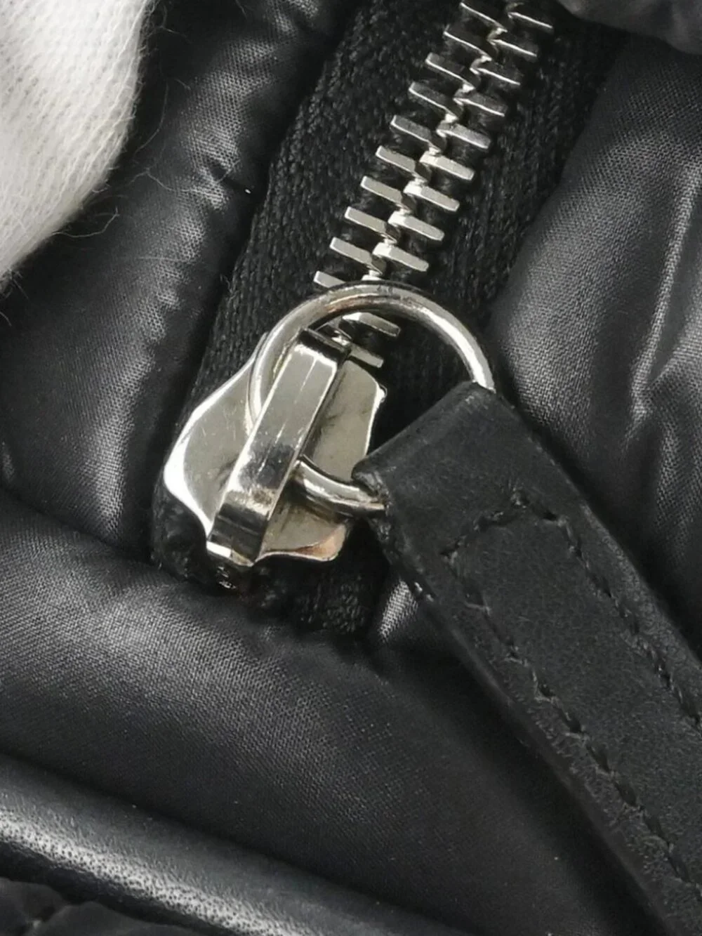 Chanel Black Quilted Nylon Coco Cocoon Messenger Shoulder Bag